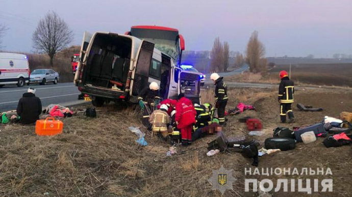 Автобус із біженцями потрапив у ДТП на Хмельниччині – 7 загиблих