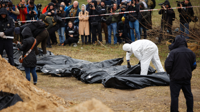 На Київщині правоохоронці підтвердили смерть 1222 людей, які загинули від рук окупантів