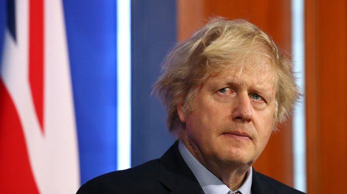 Boris Johnson Holds Virtual Press Conference On The Coronavirus Pandemic