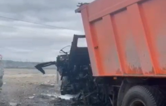 На Київщині водій вантажівки підірвався на міні