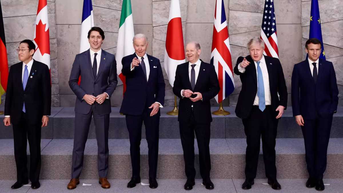 Лідери країн G7 пообіцяли  нафтове ембарго й підтримку України зброєю