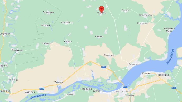 ЗСУ завдали удару по російських складах у Чарівному на Херсонщині