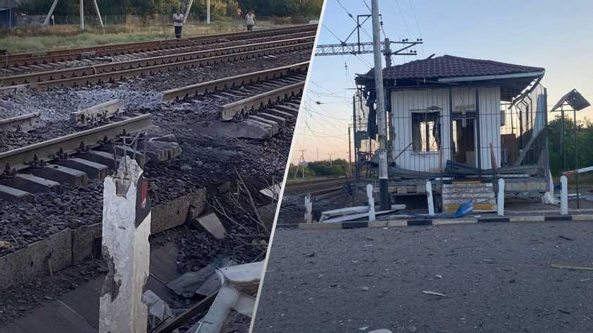 Під Мелітополем вночі прогриміли вибухи: пошкоджено залізничні колії