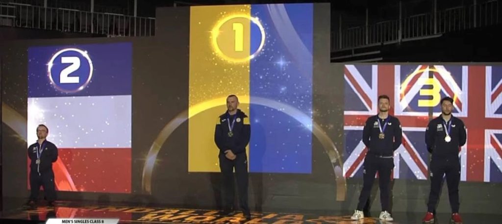 Львів'янин став чемпіоном світу з настільного тенісу серед паралімпійців - 2