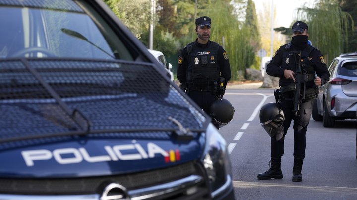Spain Ukraine Embassy Blast