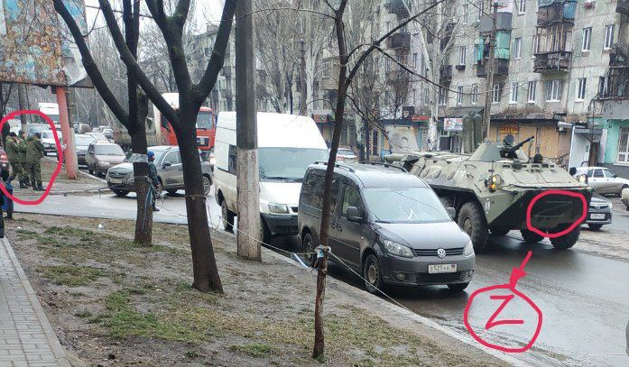 Окупанти готуються до протестів у Маріуполі - 2