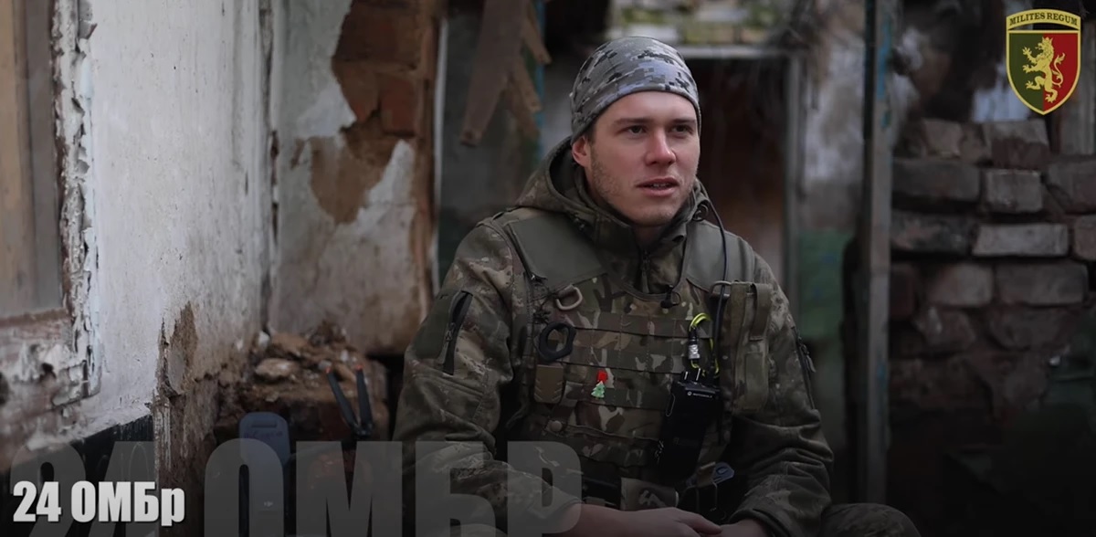 Королівська 24-та бригада започатковує цикл відеосюжетів про будні воїнів на фронті - 5