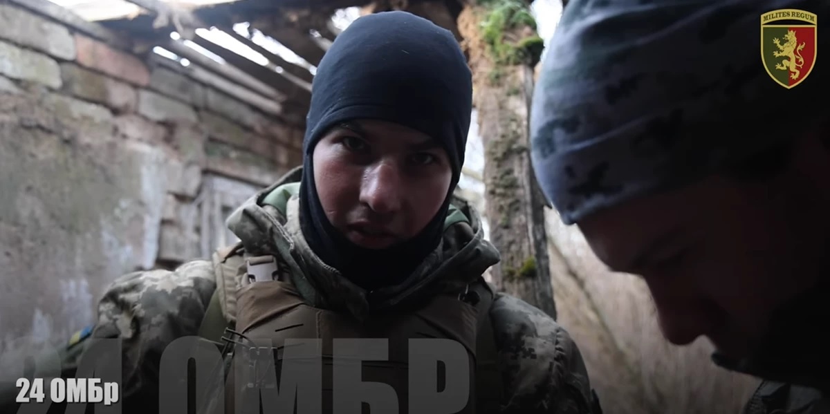 Королівська 24-та бригада започатковує цикл відеосюжетів про будні воїнів на фронті - 4