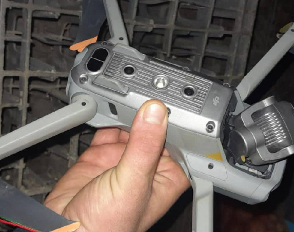 У небі над Бахмутом знищили російський дрон «DJI mavic 2» - 2