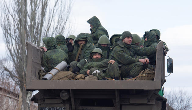 Pro-Russian separatists in Donetsk