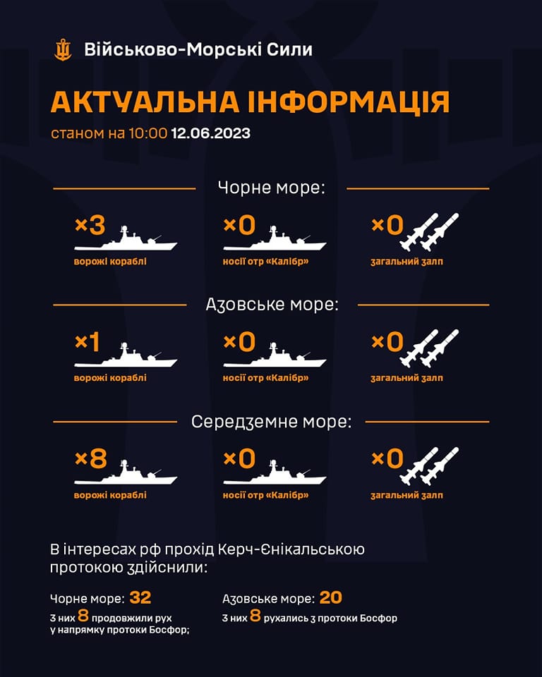 Скільки є в морі кораблів рф, — ЗСУ - 2