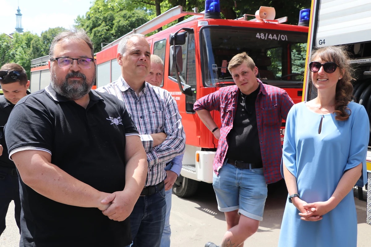 Львівщина отримала від німецьких благодійників 4 пожежні авто - 4