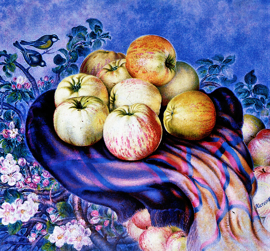 Картина Катерина Білокур «Богданівські яблука».
