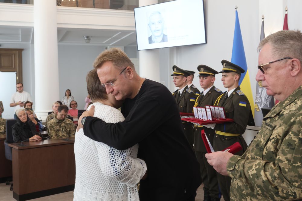У Львові посмертно нагородили львів'ян, які боронили незалежність України - 14