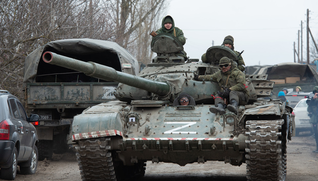 Pro-Russian separatists in Donetsk
