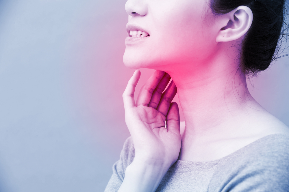 women with thyroid gland problem