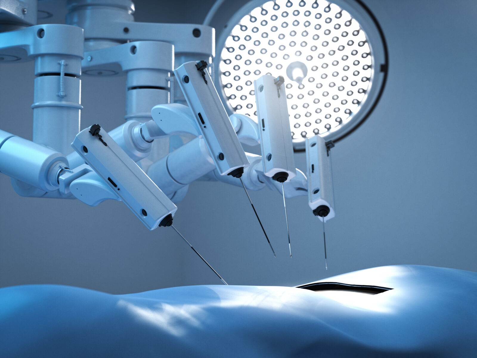 Medical,Technology,Concept,With,3d,Rendering,Surgery,Robot,In,Surgery