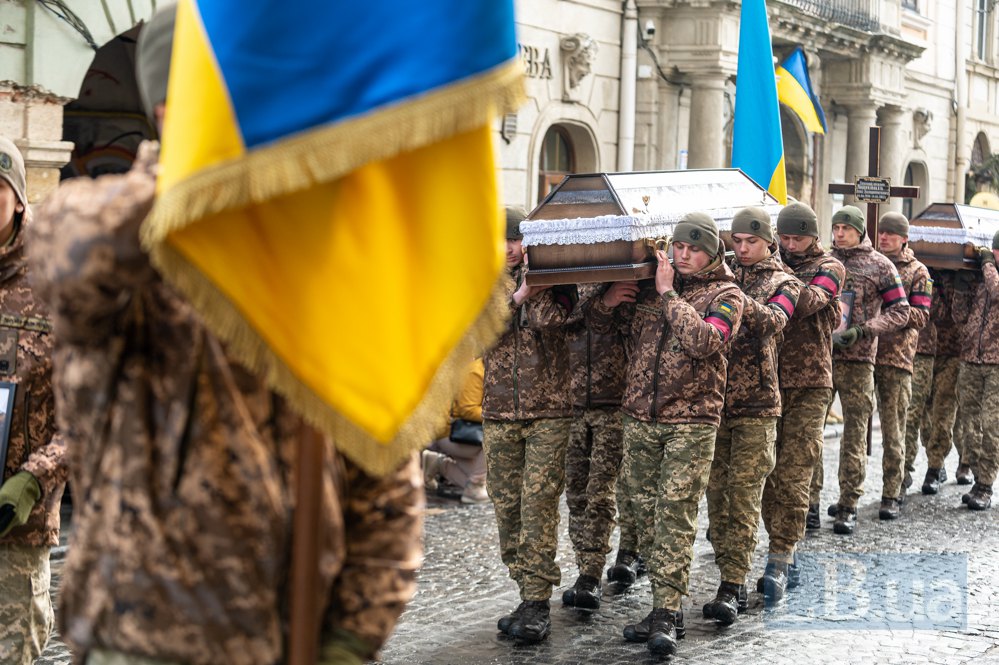 похорон військовослужбовця у Львові