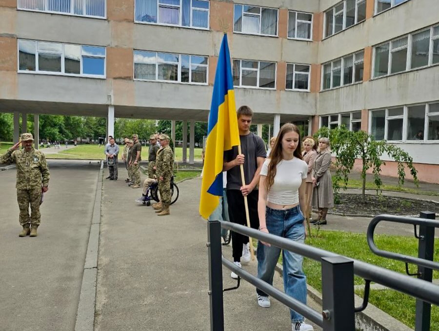 Ще один центр патріотичного виховання відкрили на базі львівської школи - 3