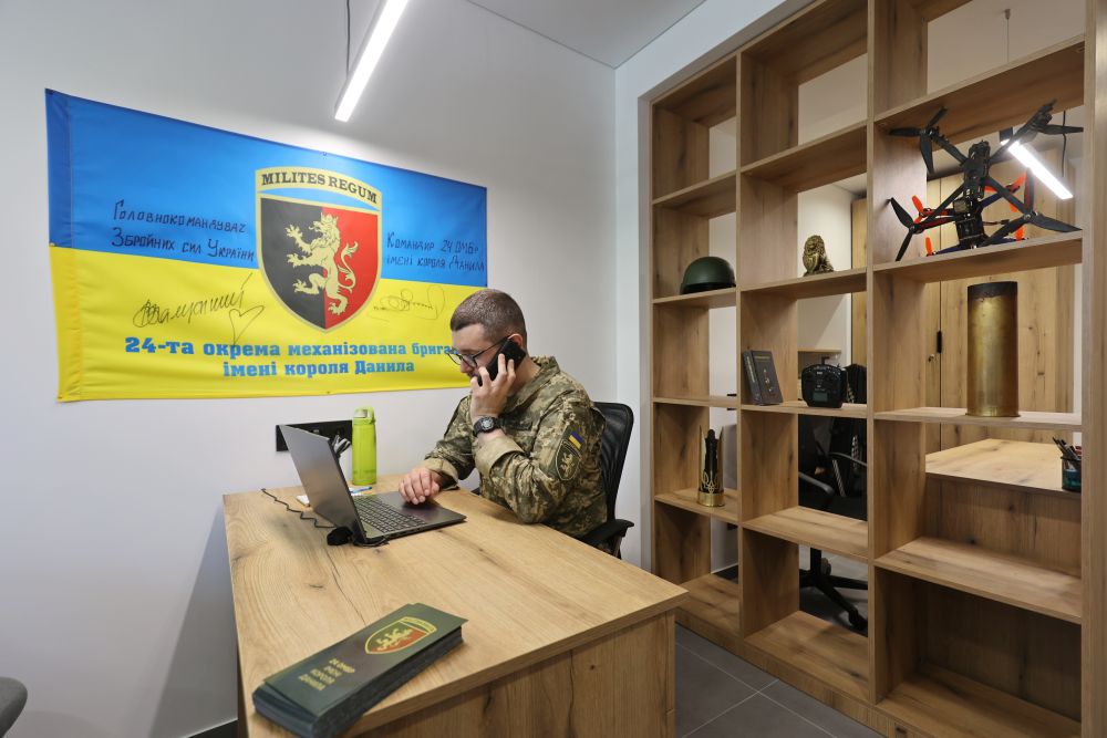 центр рекрутингу 24-ї ОМБр імені короля Данила у Львові