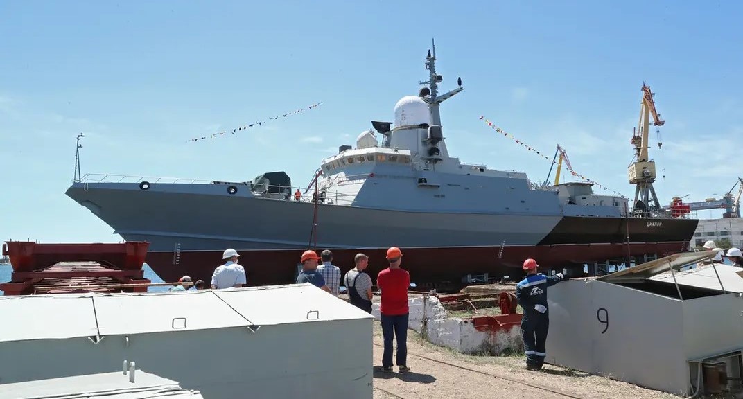 російський малий ракетний корабель «Циклон» Wikipedia Commons