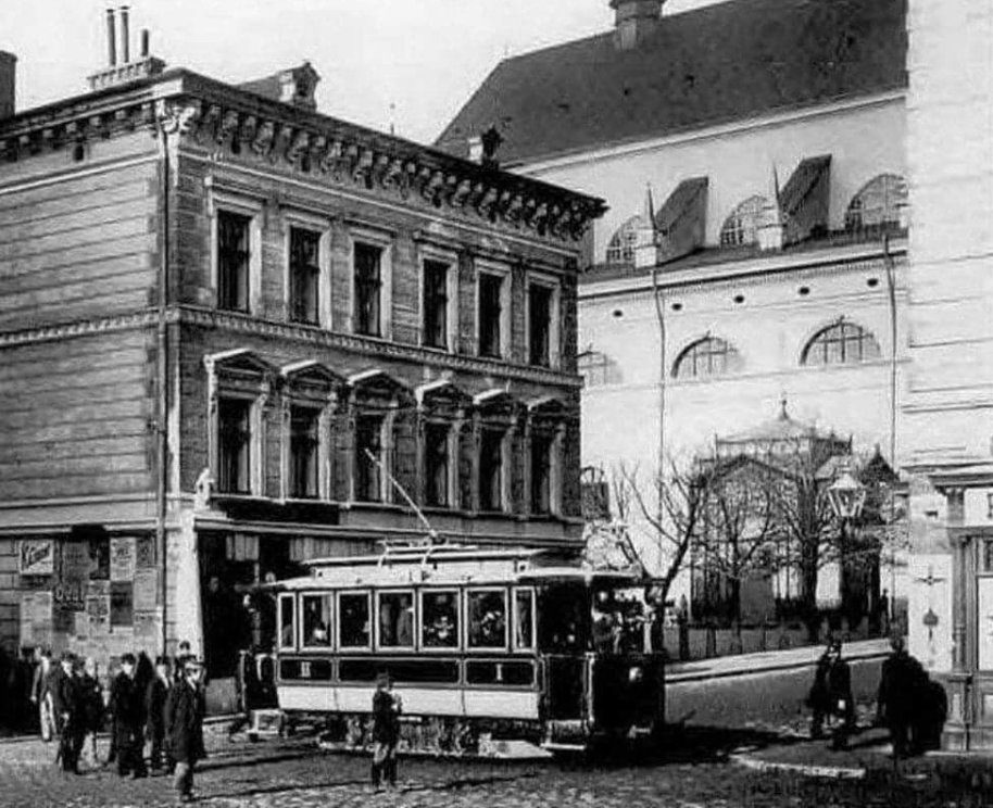 вагон Siemens у Львові 1895-ті роки
