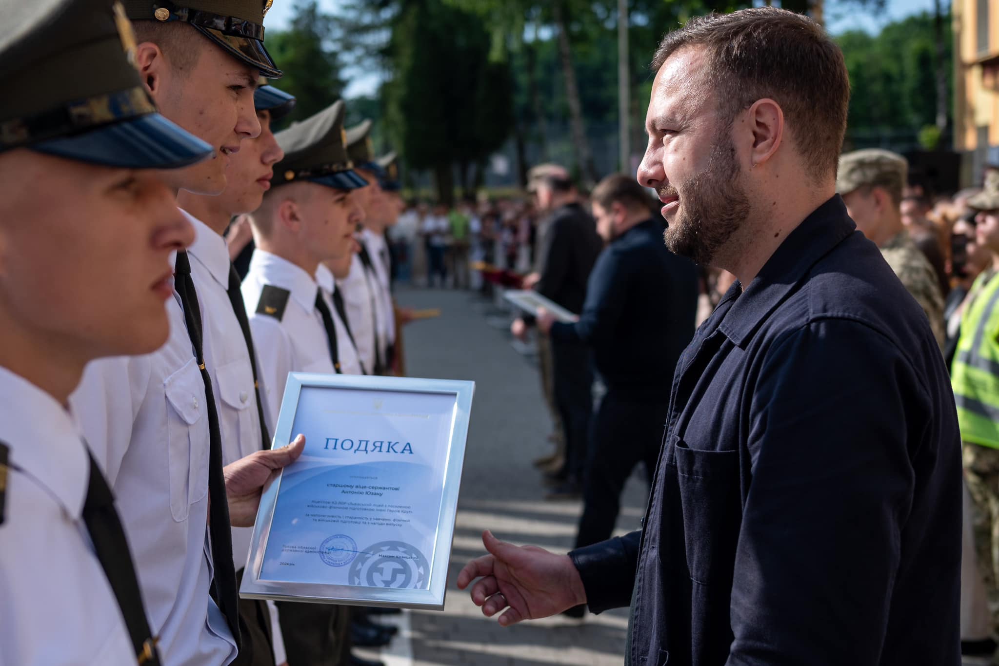 У львівському військовому ліцеї ім. Героїв Крут відбулася офіційна церемонія випуску кадетів - 3