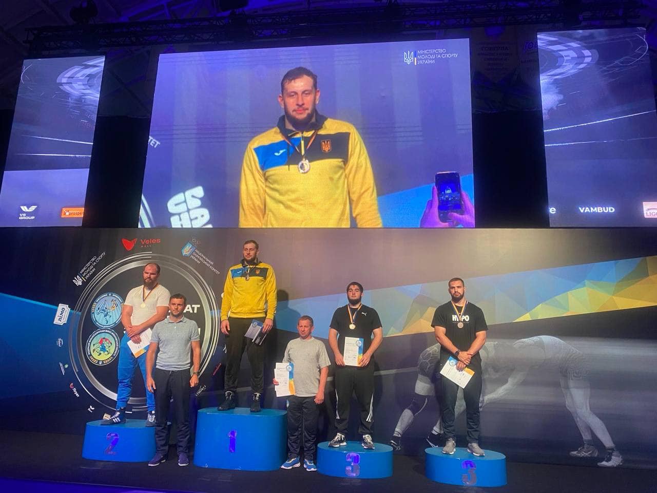 Юрій Ідзінський - чемпіон України з вільної боротьби