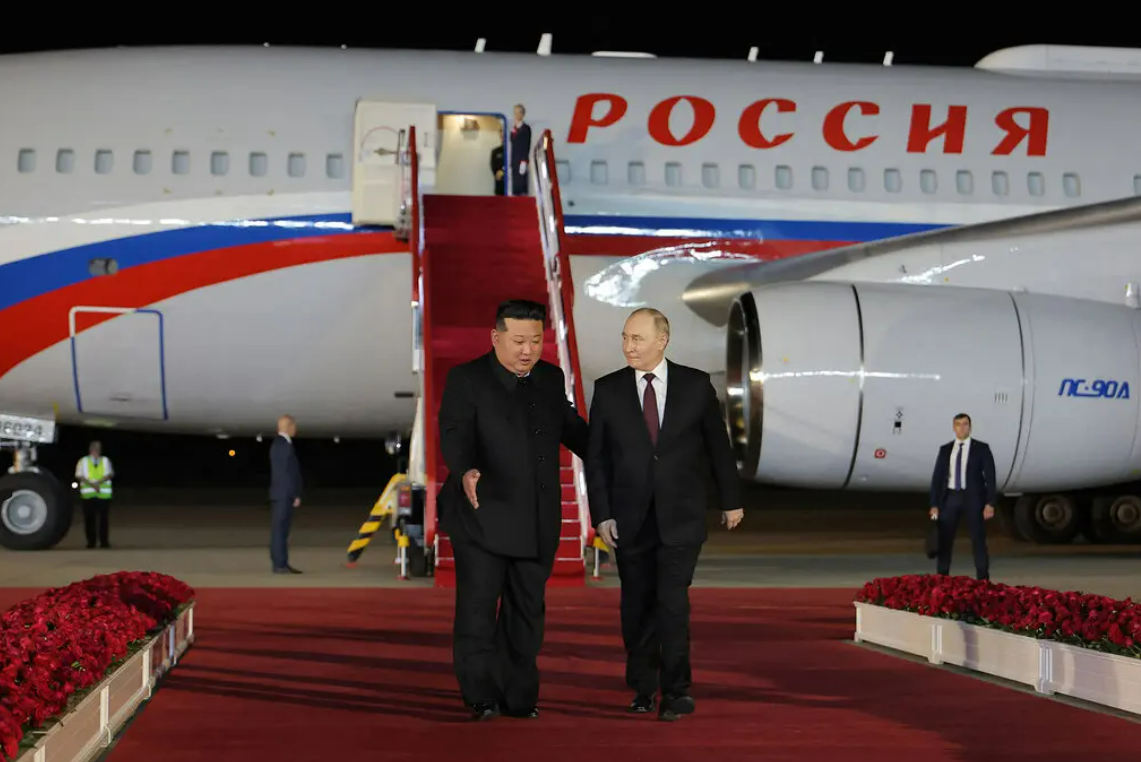 Путін та Кім Чен Ін