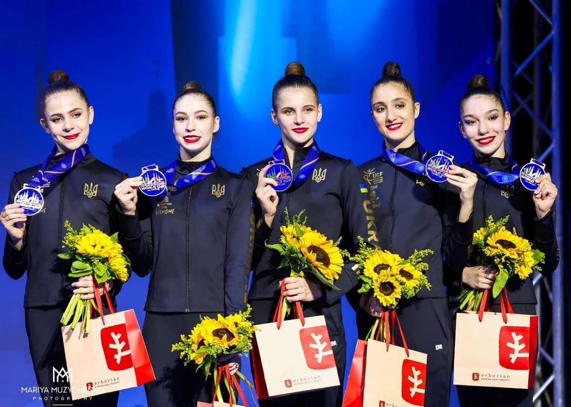 Львів’янка Аліна Мельник стала бронзовою призеркою етапу Кубку світу з художньої гімнастики