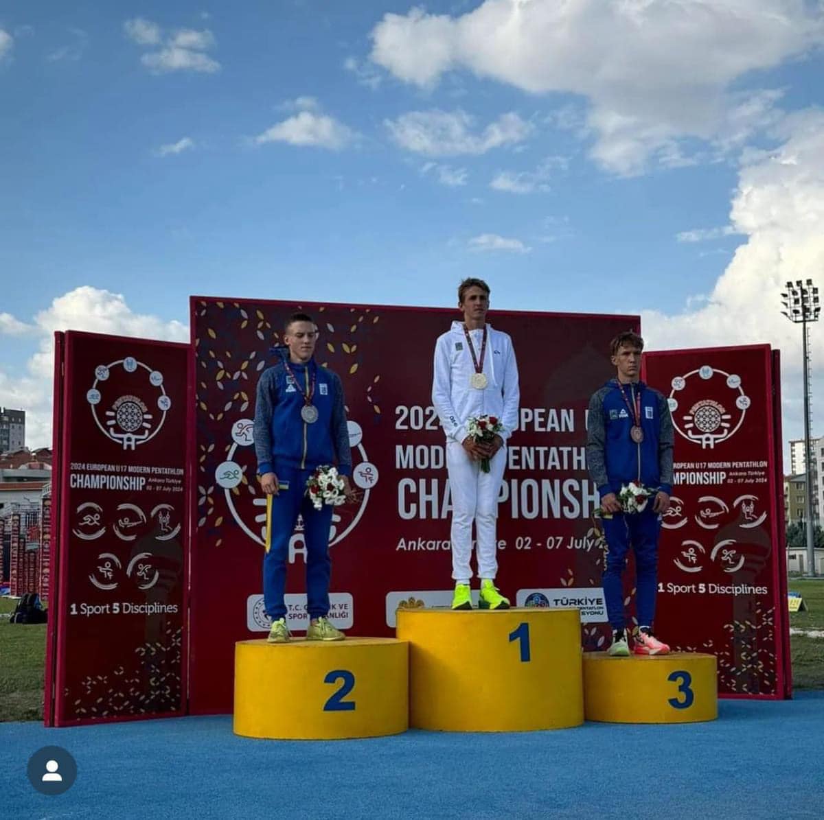 Максим Ковальчук - чемпіон Європи з п'ятиборств
