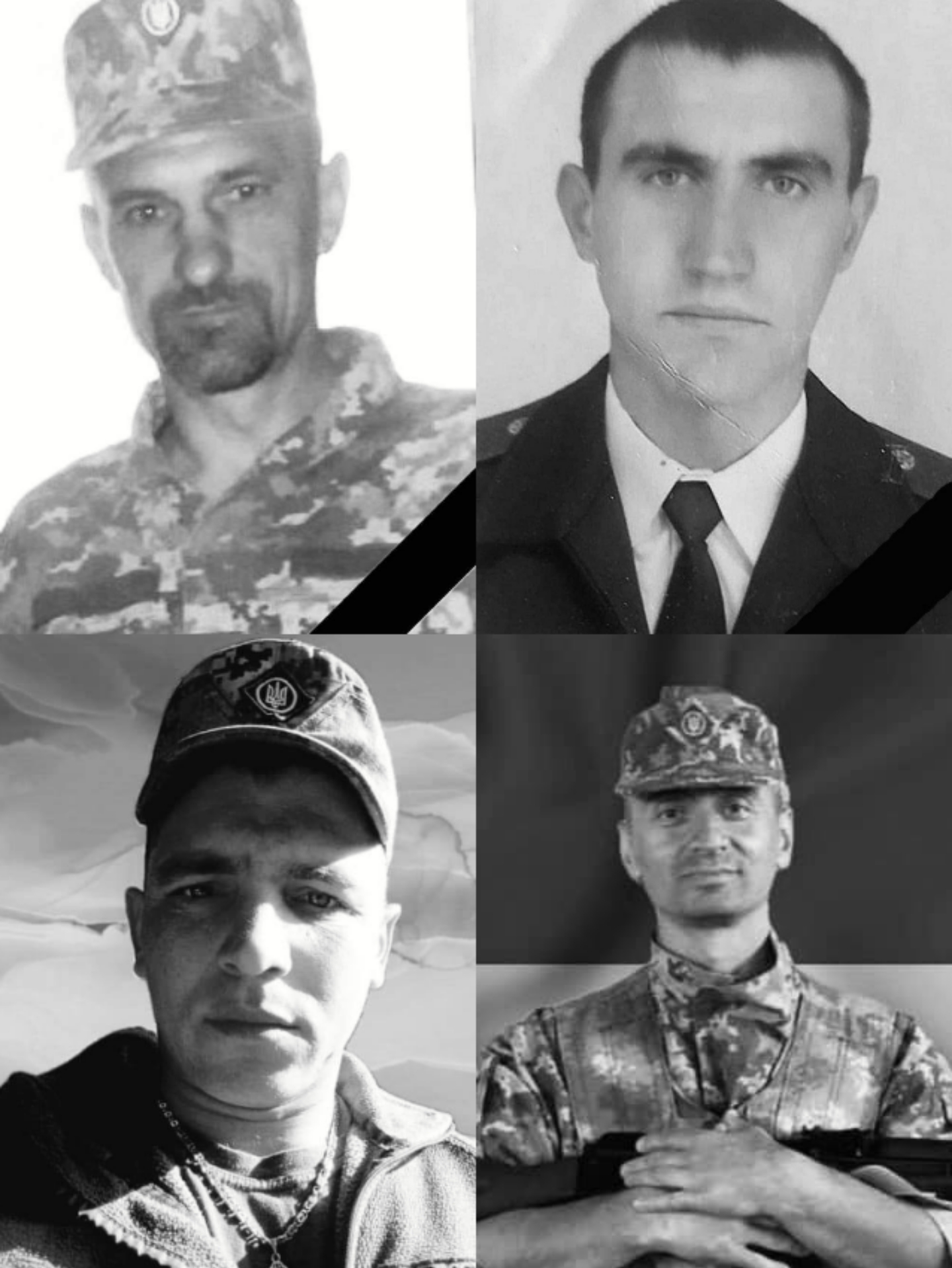 24 липня на Львівщині поховають чотирьох військових