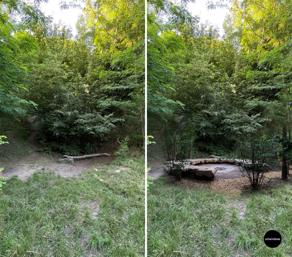 Концепцію оновлення частини парку Знесіння представили мешканцям - 6