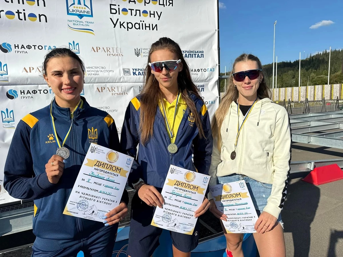 Спортсменка з Яворівщини прокоментувала свою перемогу на чемпіонаті України з літнього біатлону - 4