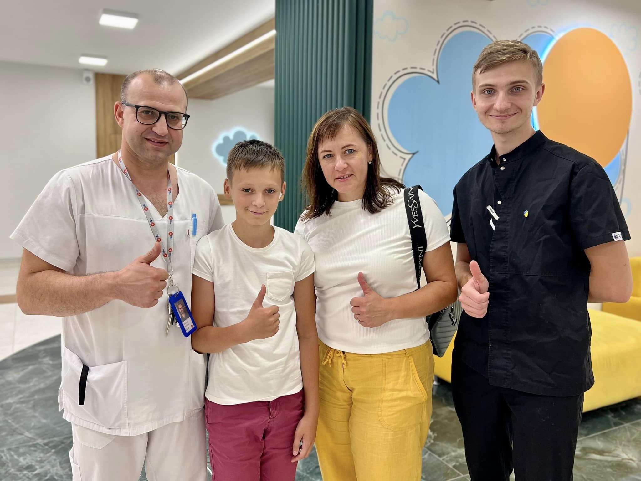 У Львові прооперували хлопчика з пухлиною біля вуха