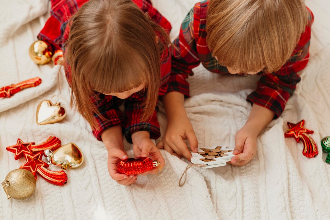 children-holding-christmas-decorations_23-2148738636