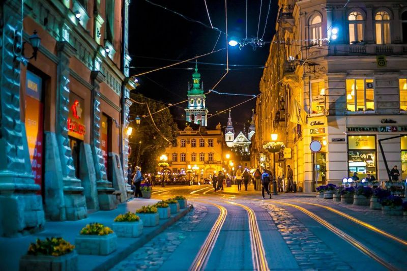 нічний Львів