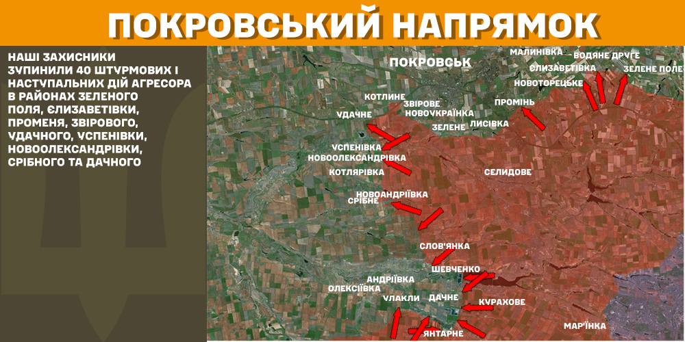 Генштаб: окупанти штурмують на Покровському напрямку, ЗСУ знищили вже більше 840 тис. російських вояк - 8