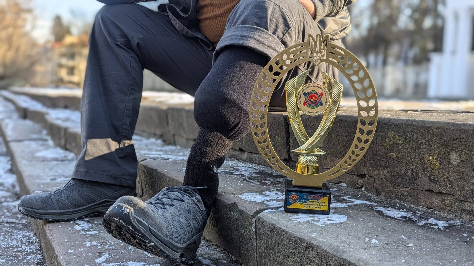 Ветеран та працівник одного з львівських парків переміг на Чемпіонаті України з інклюзивного самбо - 2