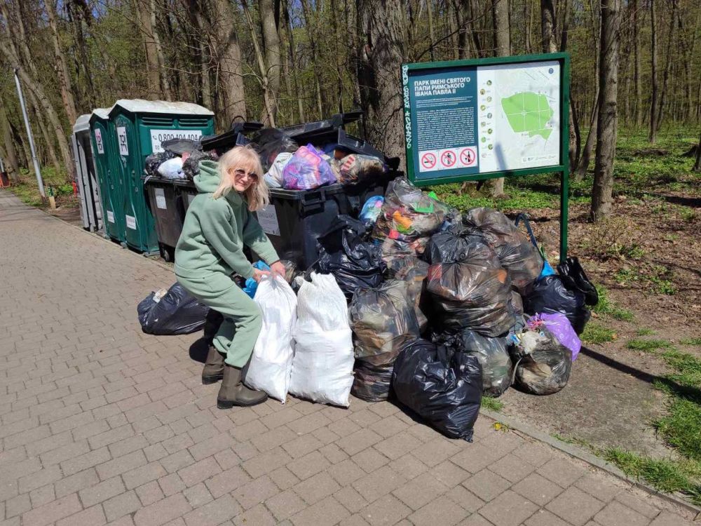 У Львівській громаді прибрали майже 50 га території та висадили понад 800 рослин - 4