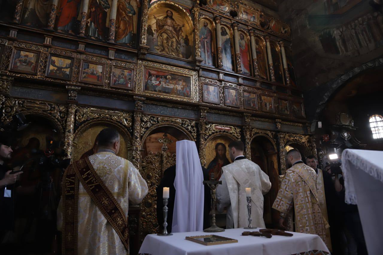 Відреставрований іконостас/Facebook-сторінка Максима Козицького