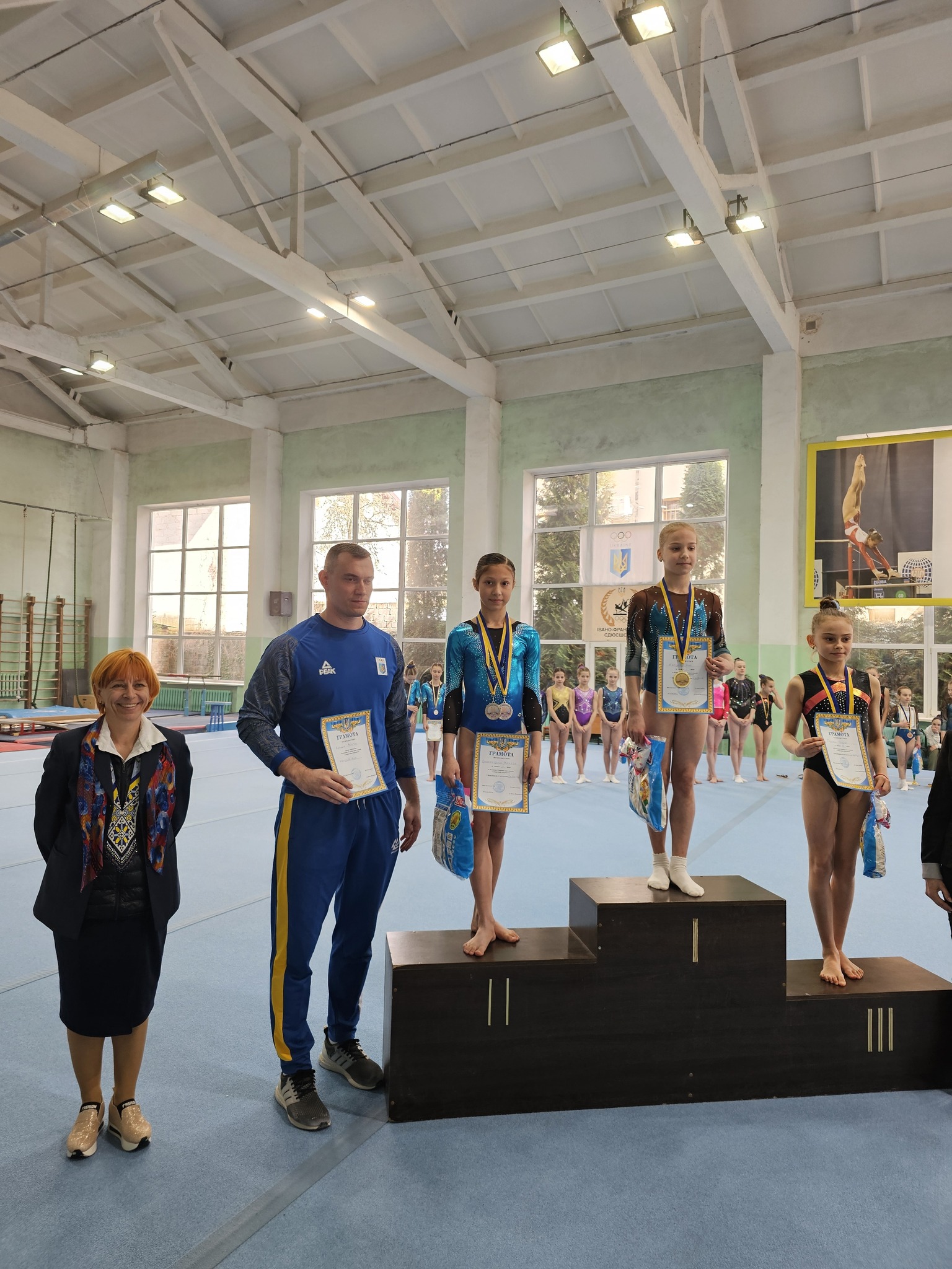 Юні гімнастки з Львівщини вибороли нагороди на чемпіонаті України - 3