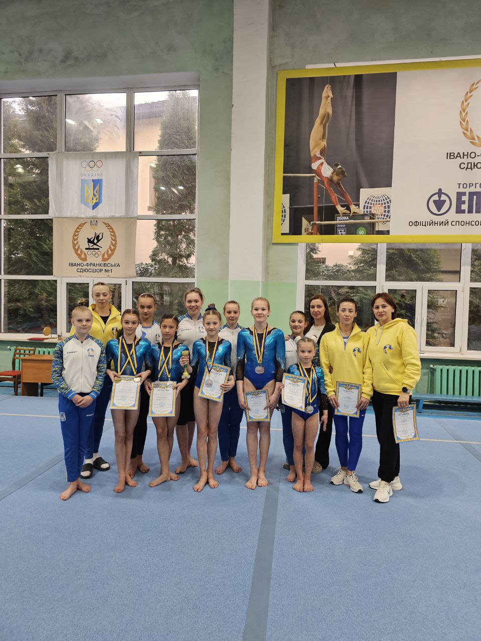 Юні гімнастки з Львівщини вибороли нагороди на чемпіонаті України - 7