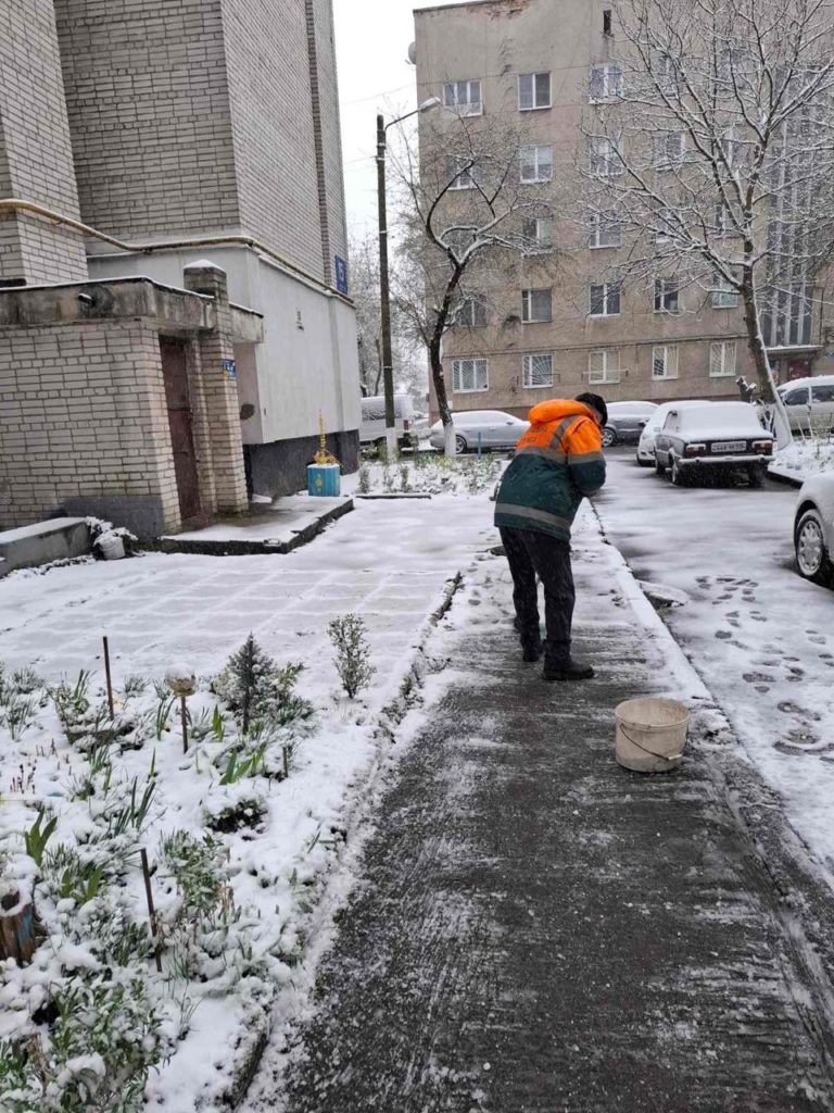 У Львові до прибирання вулиць від снігу залучено більше тисячі двірників та 38 машин спецтехніки - 2