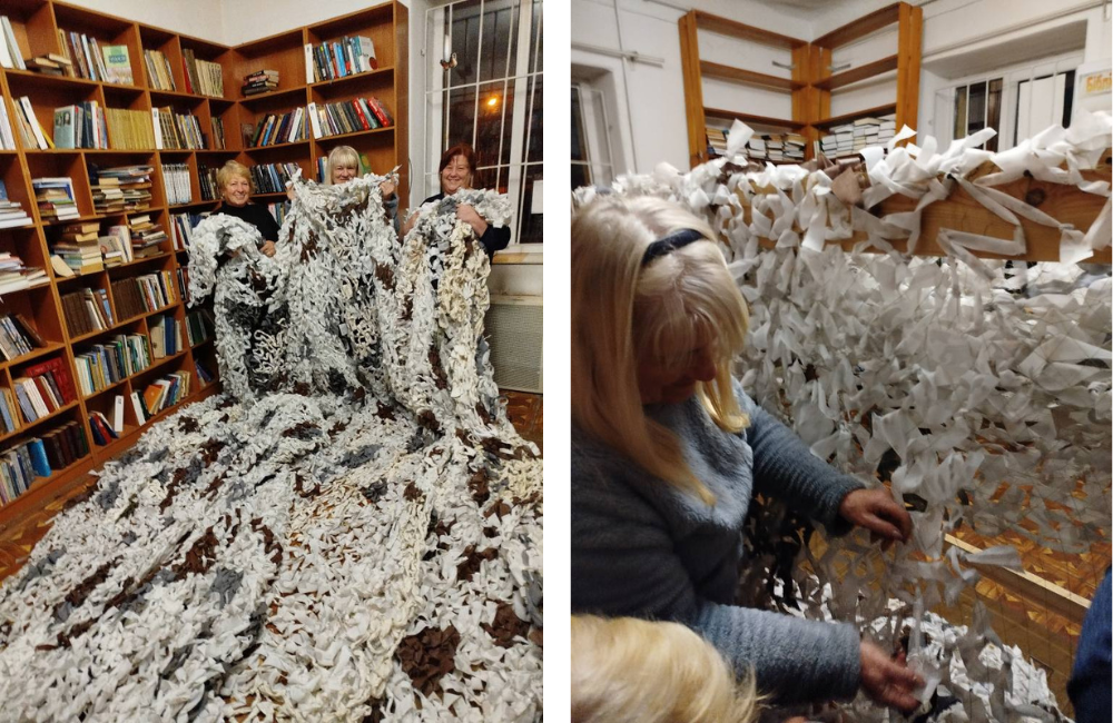 Маскувальні сітки для фронту: де у Львові можна долучитися до плетіння - 2