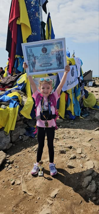 П'ятирічна львів'янка підкорила Говерлу та встановила рекорд України - 2