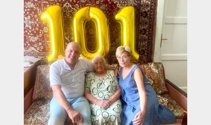 Мешканка Львівської громади відзначила свій 101-й день народження - 2
