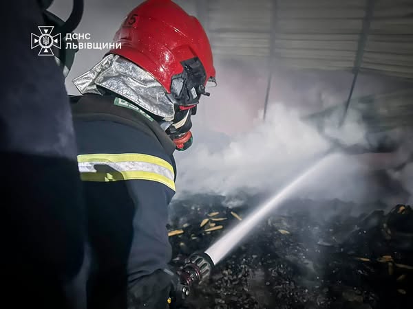 На Львівщині горіло деревообробне підприємство - 2