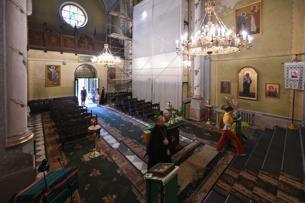 В одному з храмів Львова розпочали відновлювати історичні фрески відомого маляра - 5