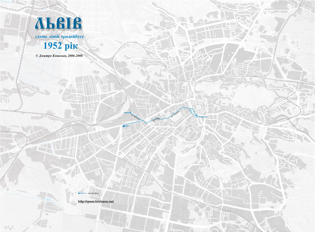 Як понад 70 років тому у Львові з'явився перший тролейбус - 4